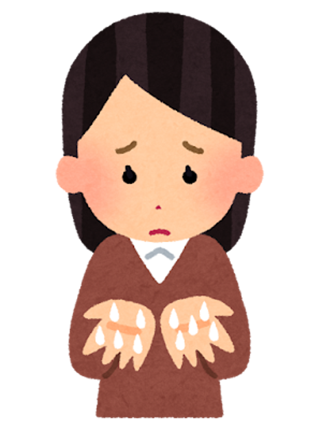 手の汗がひどいのサムネイル画像
