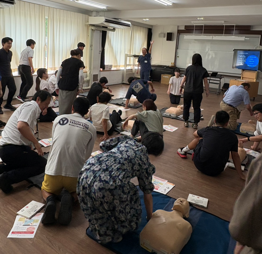 学校への心肺蘇生普及